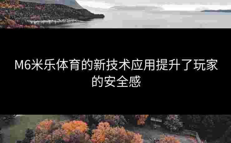 M6米乐体育的新技术应用提升了玩家的安全感